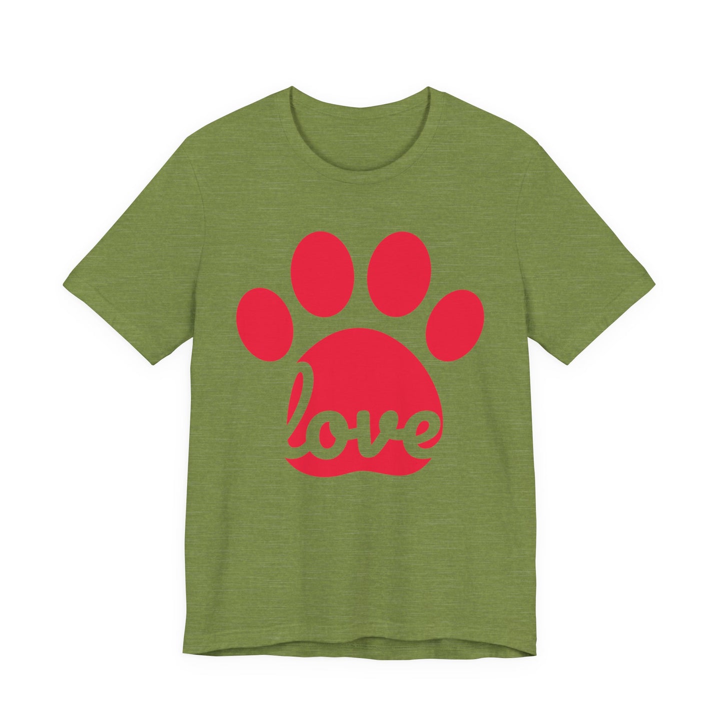 Love Paw Print Jersey Tee