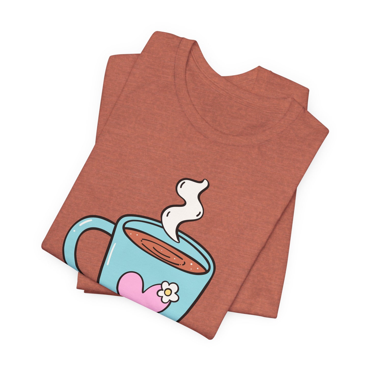 Coffee Lover's Heart Tee