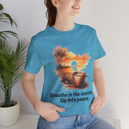 Morning Peace Coffee Tee