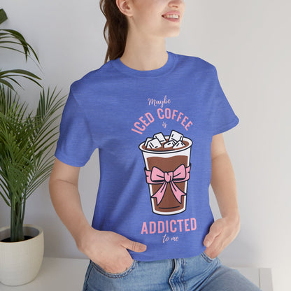 Iced Coffee Addict Tee