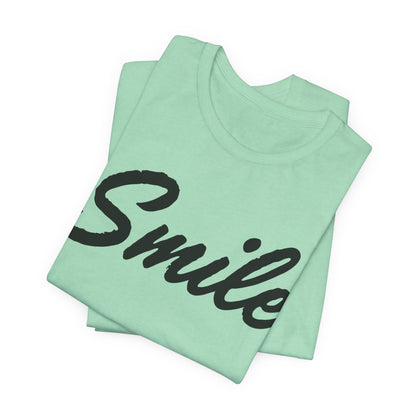 SMILE Simple Text Tee