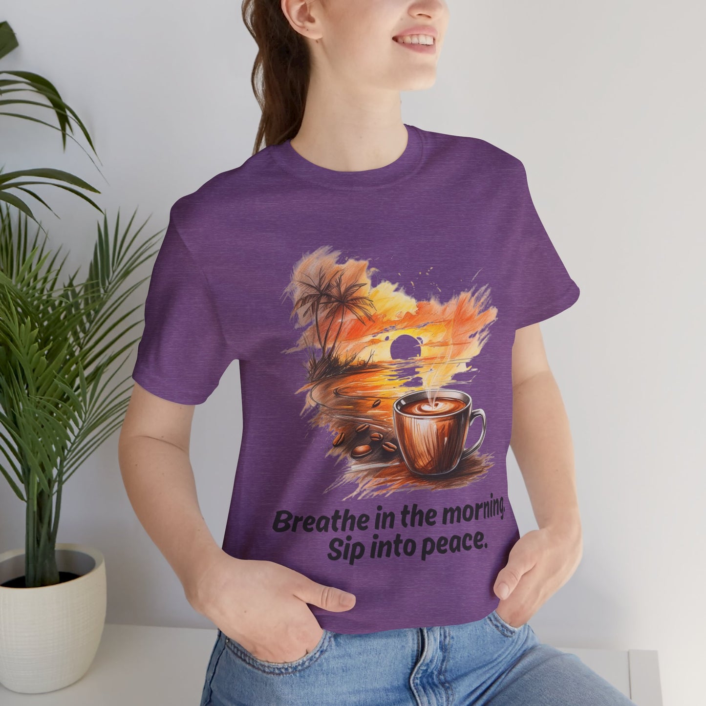 Morning Peace Coffee Tee
