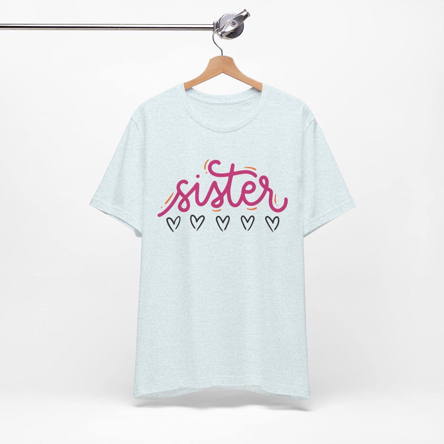 Sister Love Hearts Tee