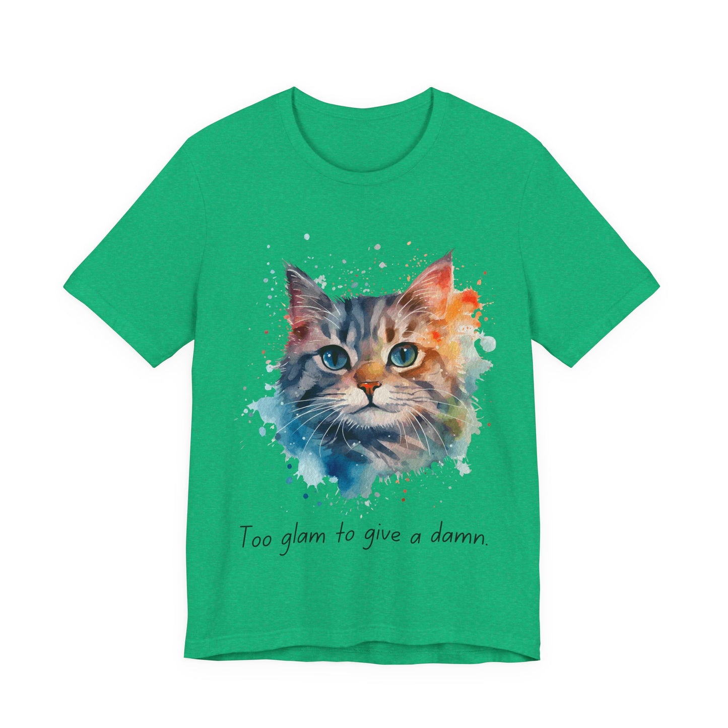 Watercolor Cat Tee