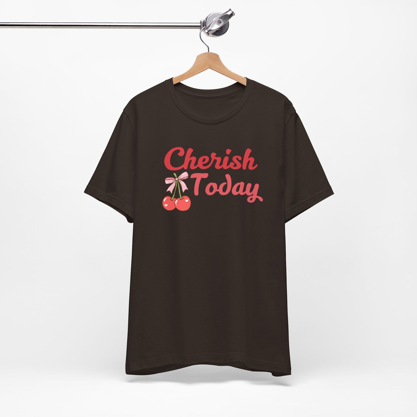 Cherish Today Cherry Bow Tee