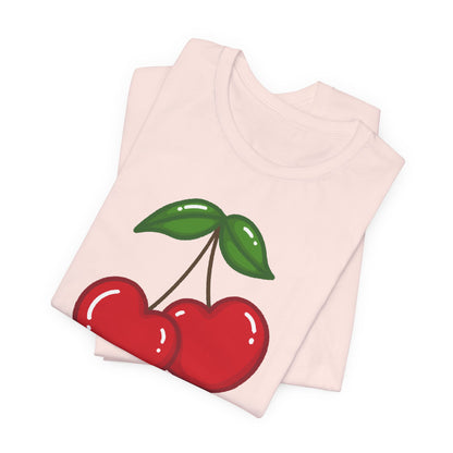 Have a Nice Day Cherry Hearts Tee