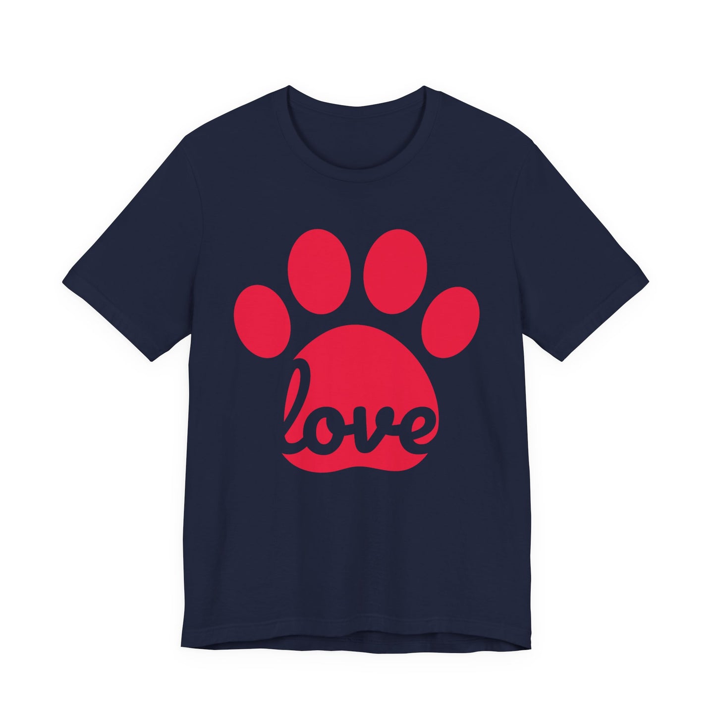 Love Paw Print Jersey Tee