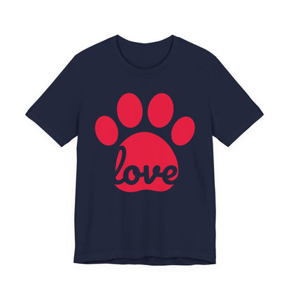 Love Paw Print Jersey Tee