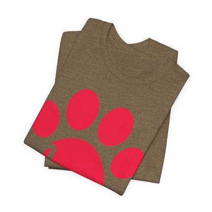 Love Paw Print Jersey Tee