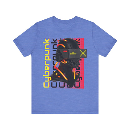Cyberpunk Glitch Head Tee