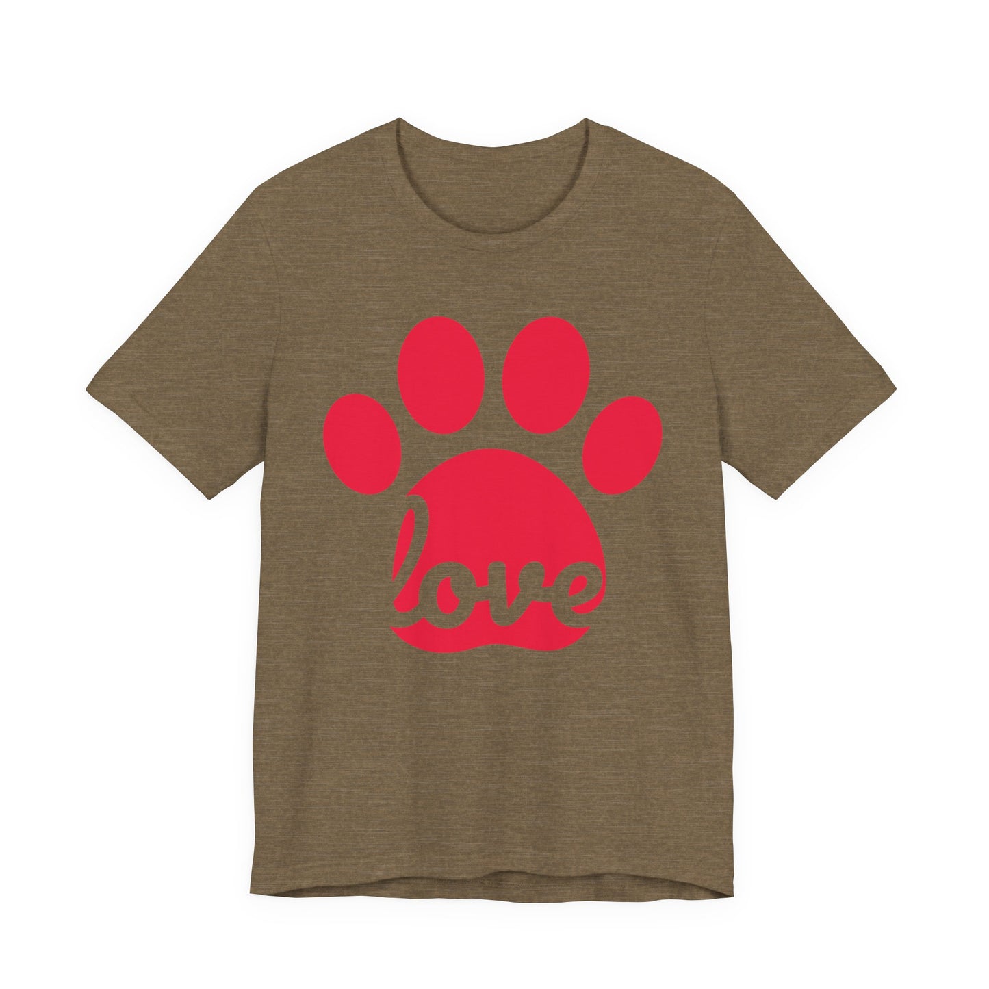 Love Paw Print Jersey Tee
