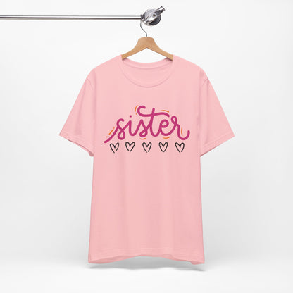 Sister Love Hearts Tee