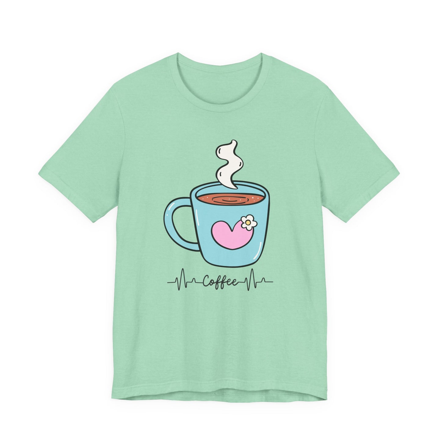 Coffee Lover's Heart Tee