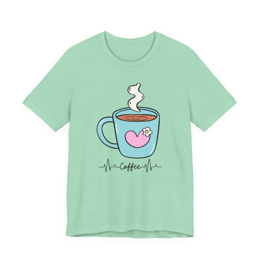 Coffee Lover's Heart Tee