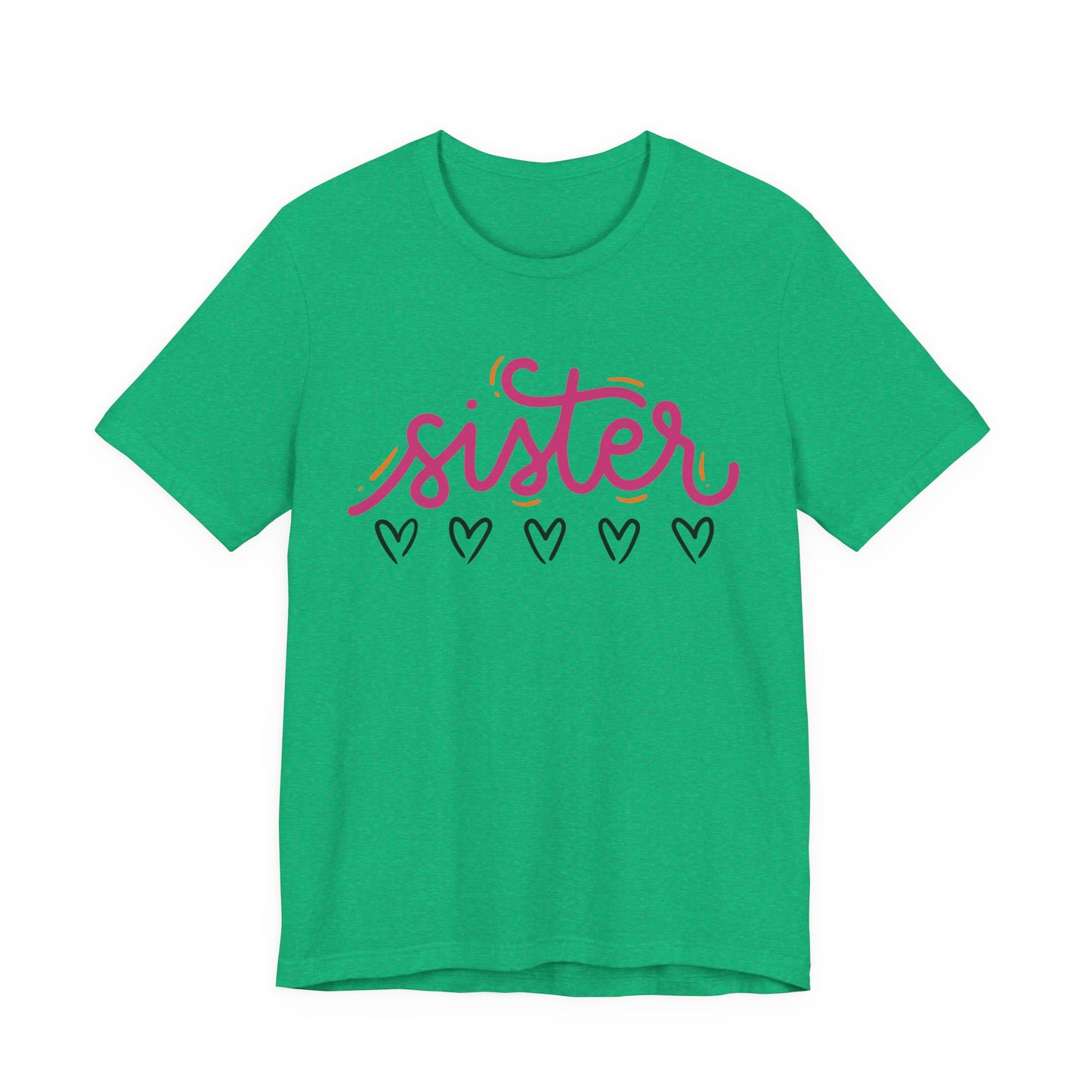 Sister Love Hearts Tee
