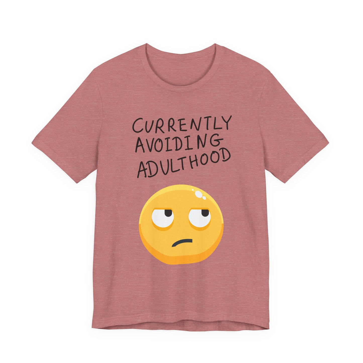 Avoiding Adulthood Emoji Tee