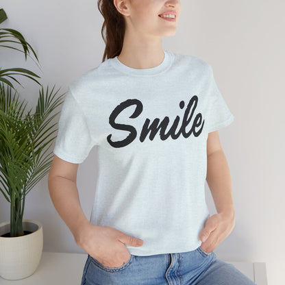 SMILE Simple Text Tee