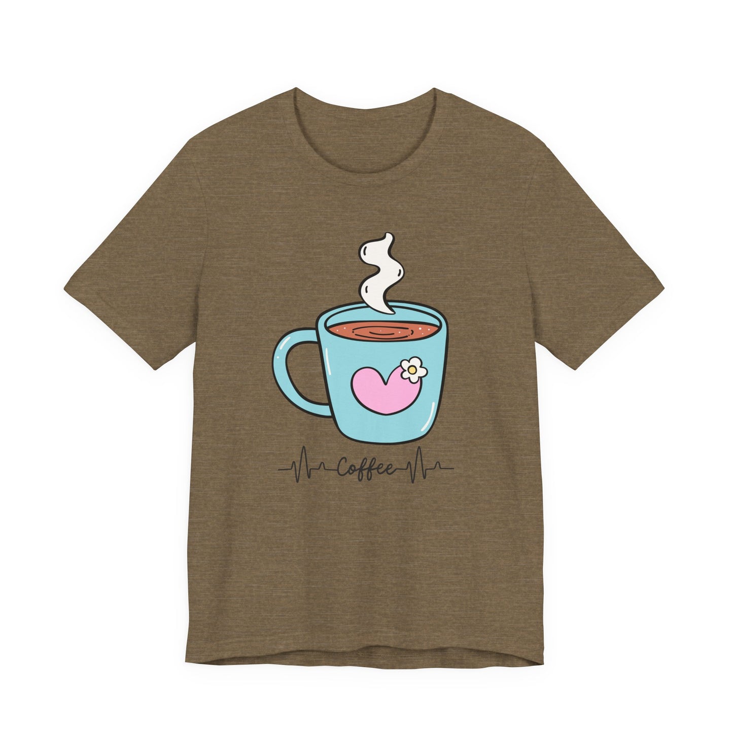 Coffee Lover's Heart Tee