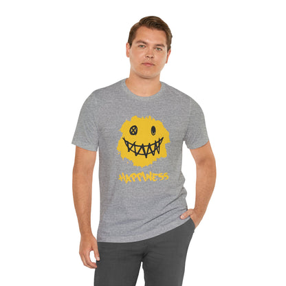 Grungy Happiness Smiley Tee