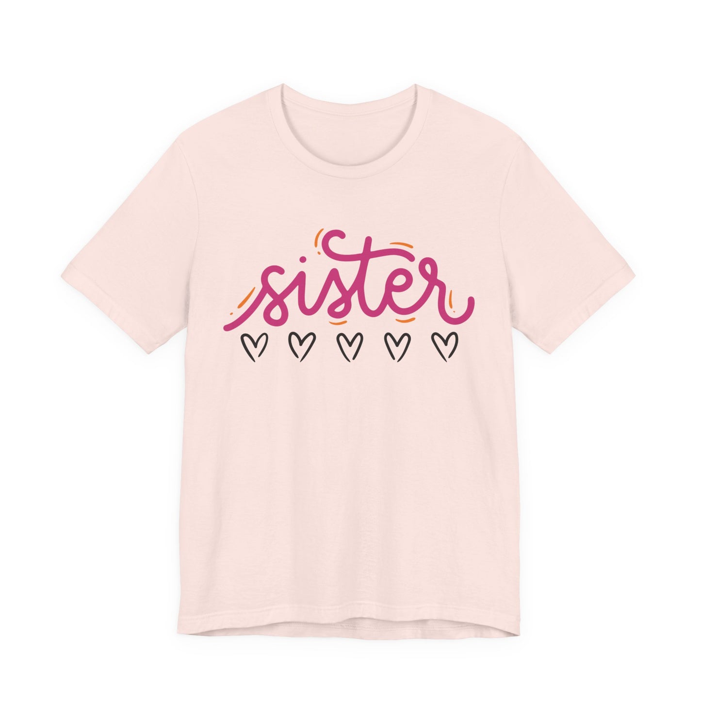 Sister Love Hearts Tee