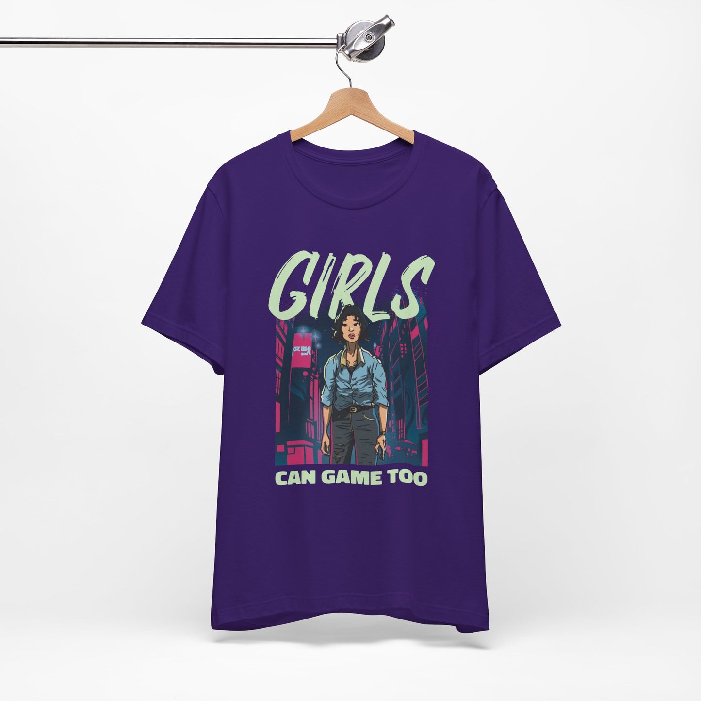 Girls Can Game Too Tee