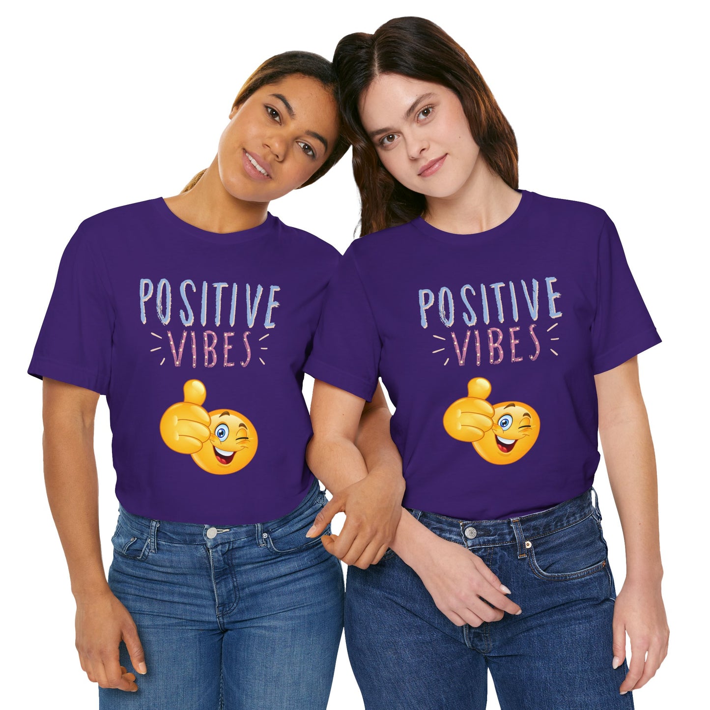 Positive Vibes Thumbs Up Tee