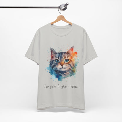 Watercolor Cat Tee