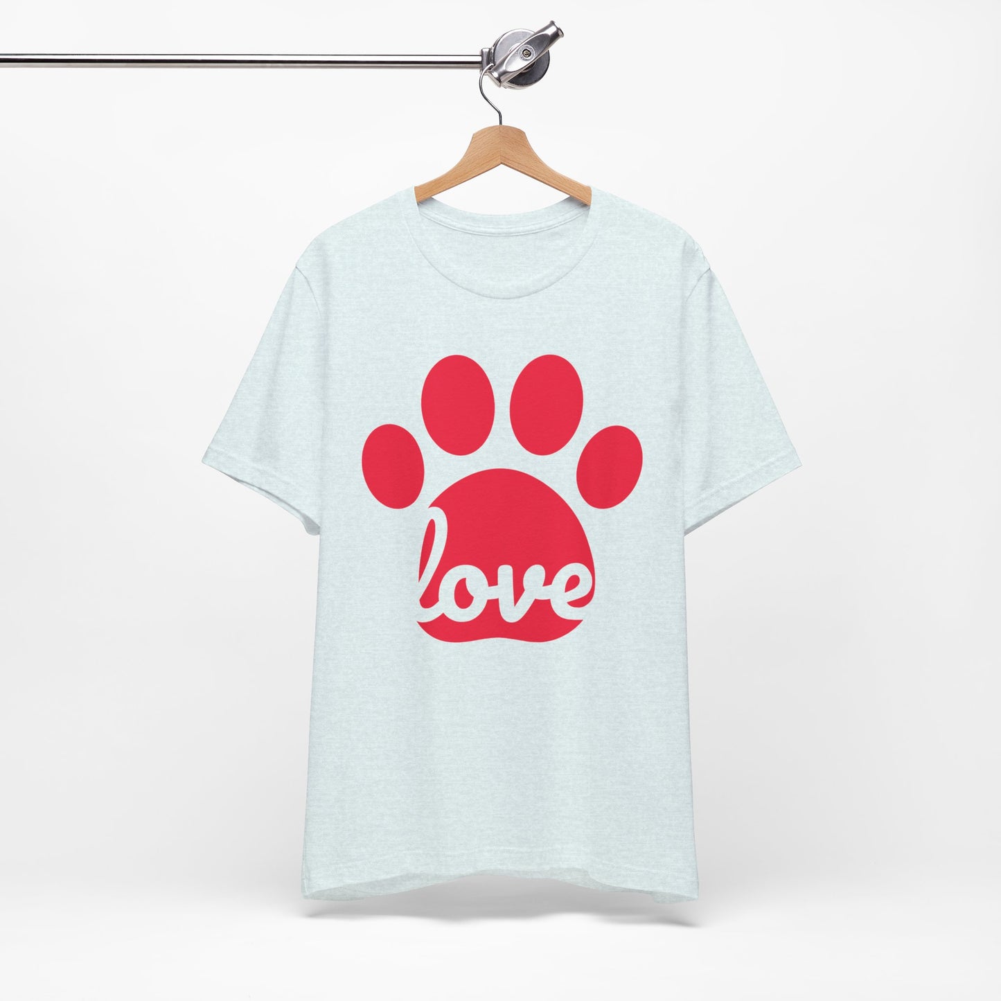 Love Paw Print Jersey Tee
