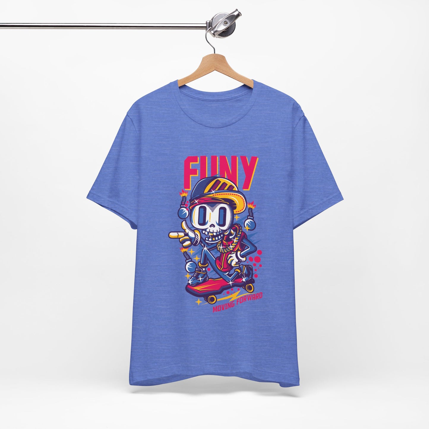 Funy Moving Forward Skater Tee