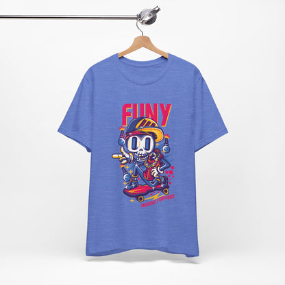 Funy Moving Forward Skater Tee