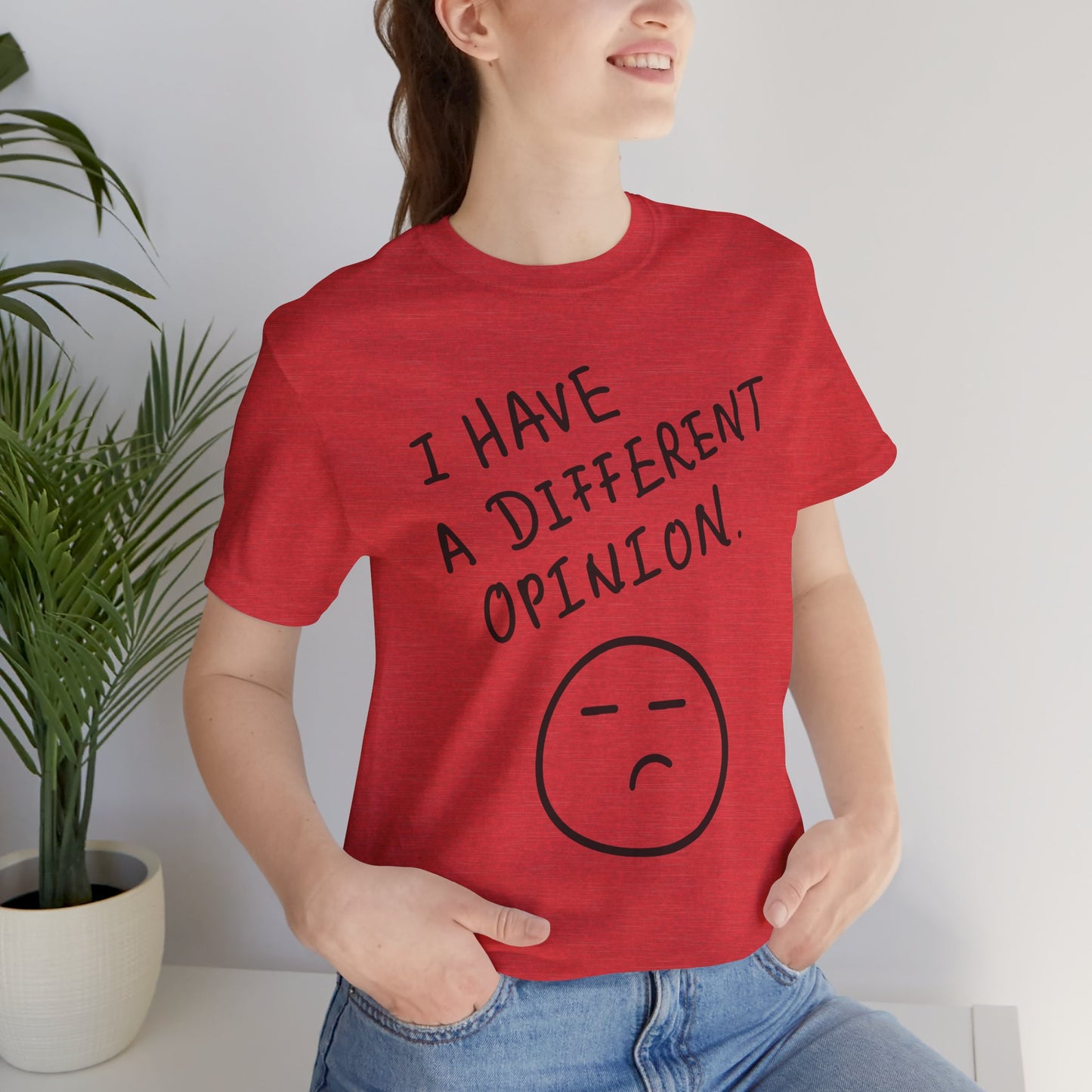 Different Opinion Statement Tee