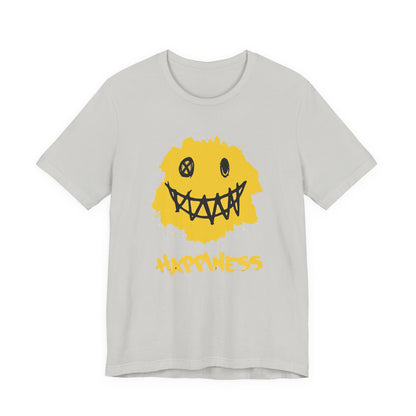 Grungy Happiness Smiley Tee