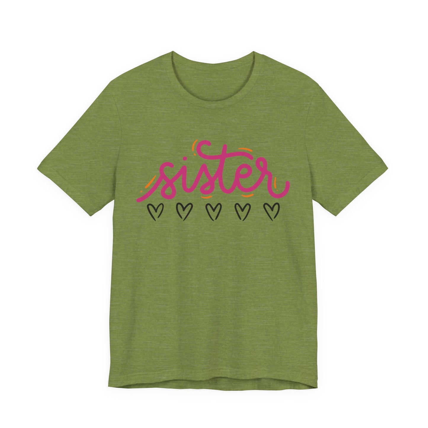 Sister Love Hearts Tee