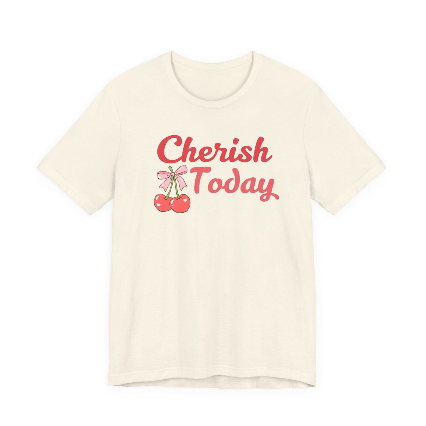 Cherish Today Cherry Bow Tee