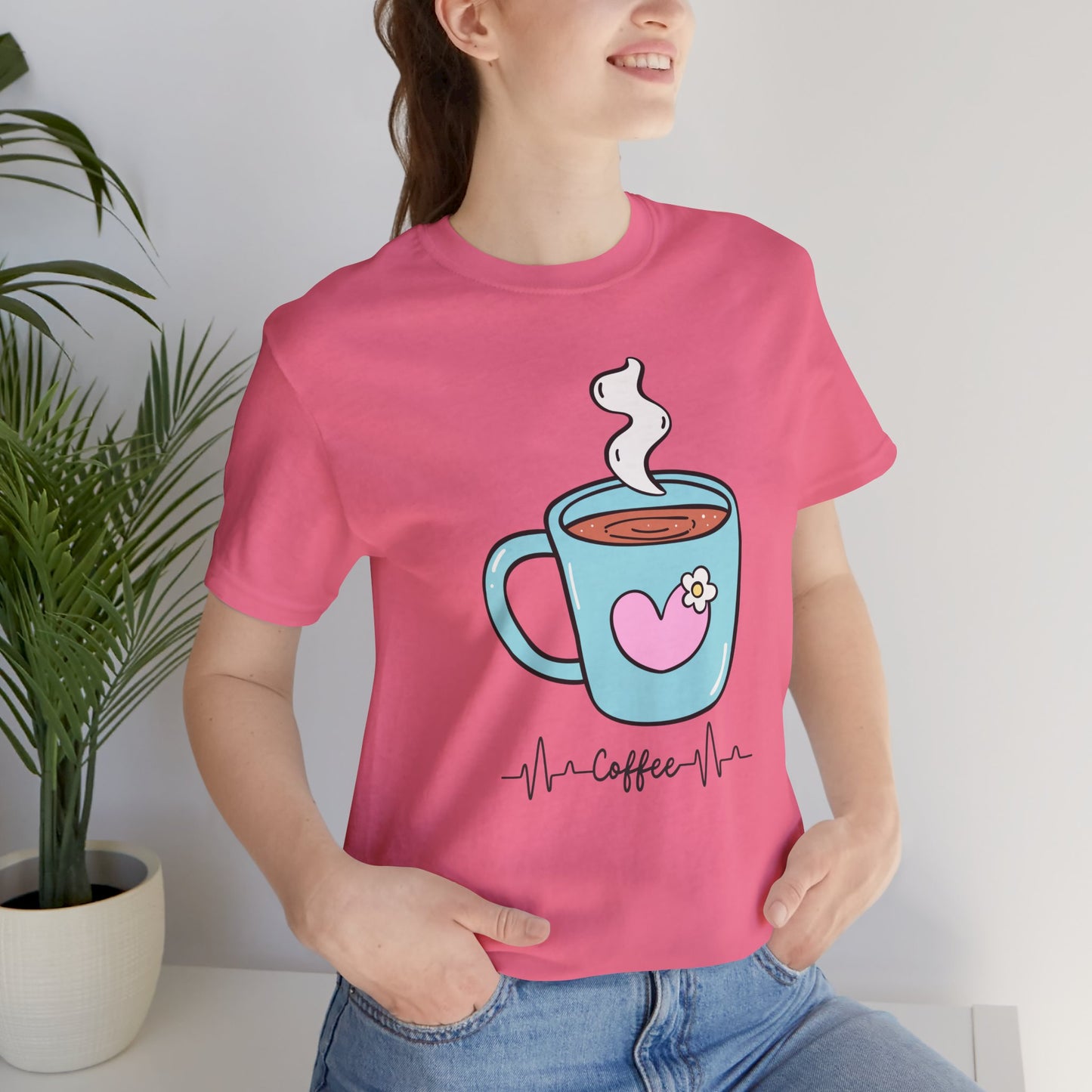 Coffee Lover's Heart Tee