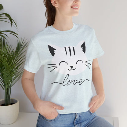 Cat Love Minimalist Tee