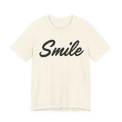 SMILE Simple Text Tee