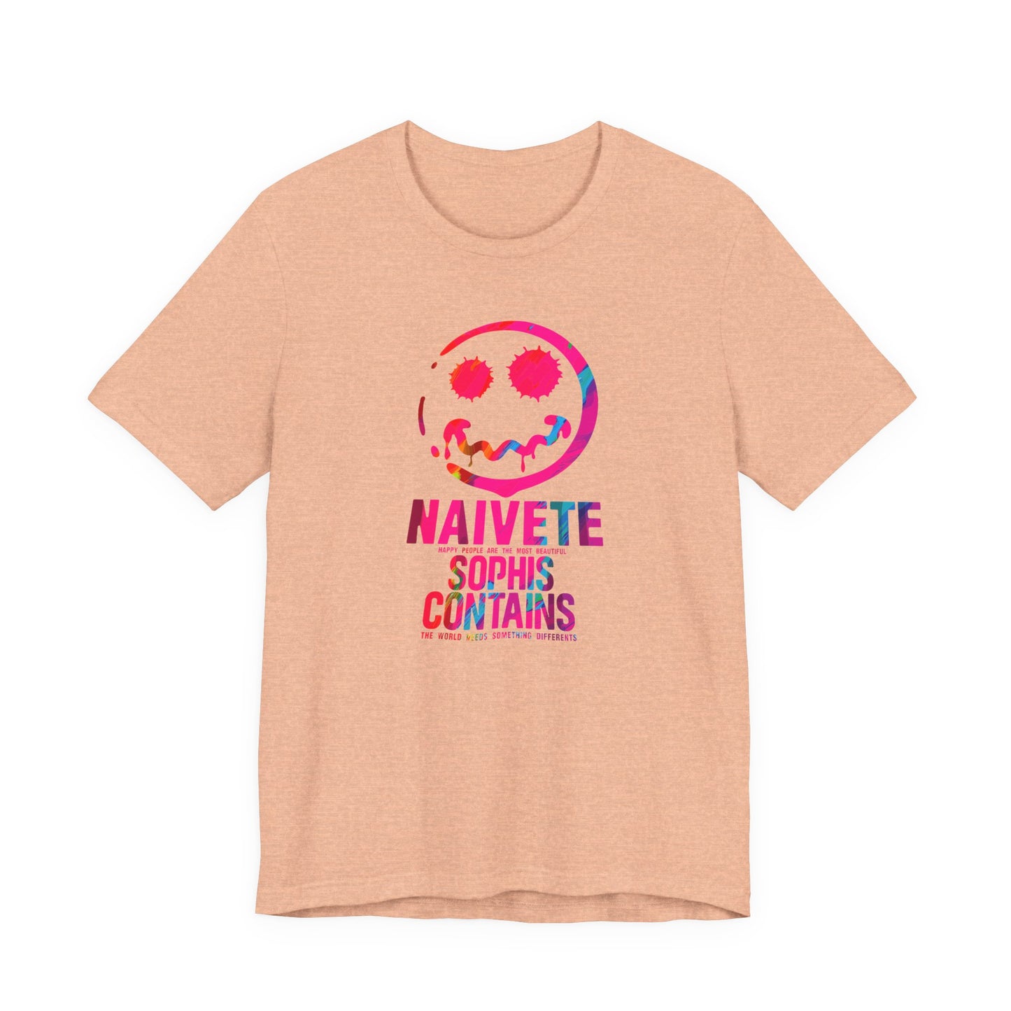 Naivete Sophis Contains Drip Smiley Tee
