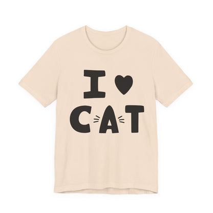 I Love Cat Tee