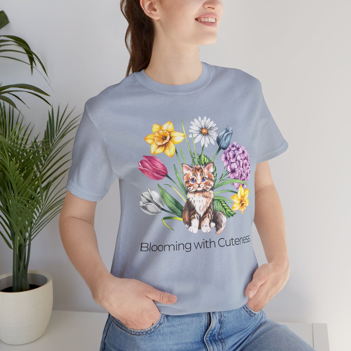 Blooming with Cuteness Tee