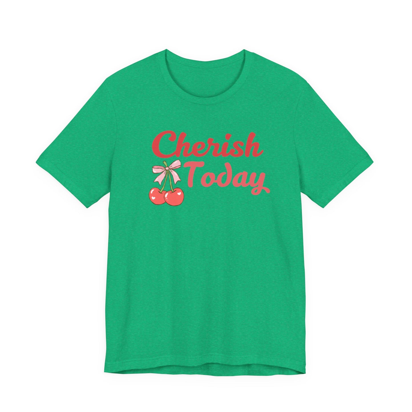 Cherish Today Cherry Bow Tee