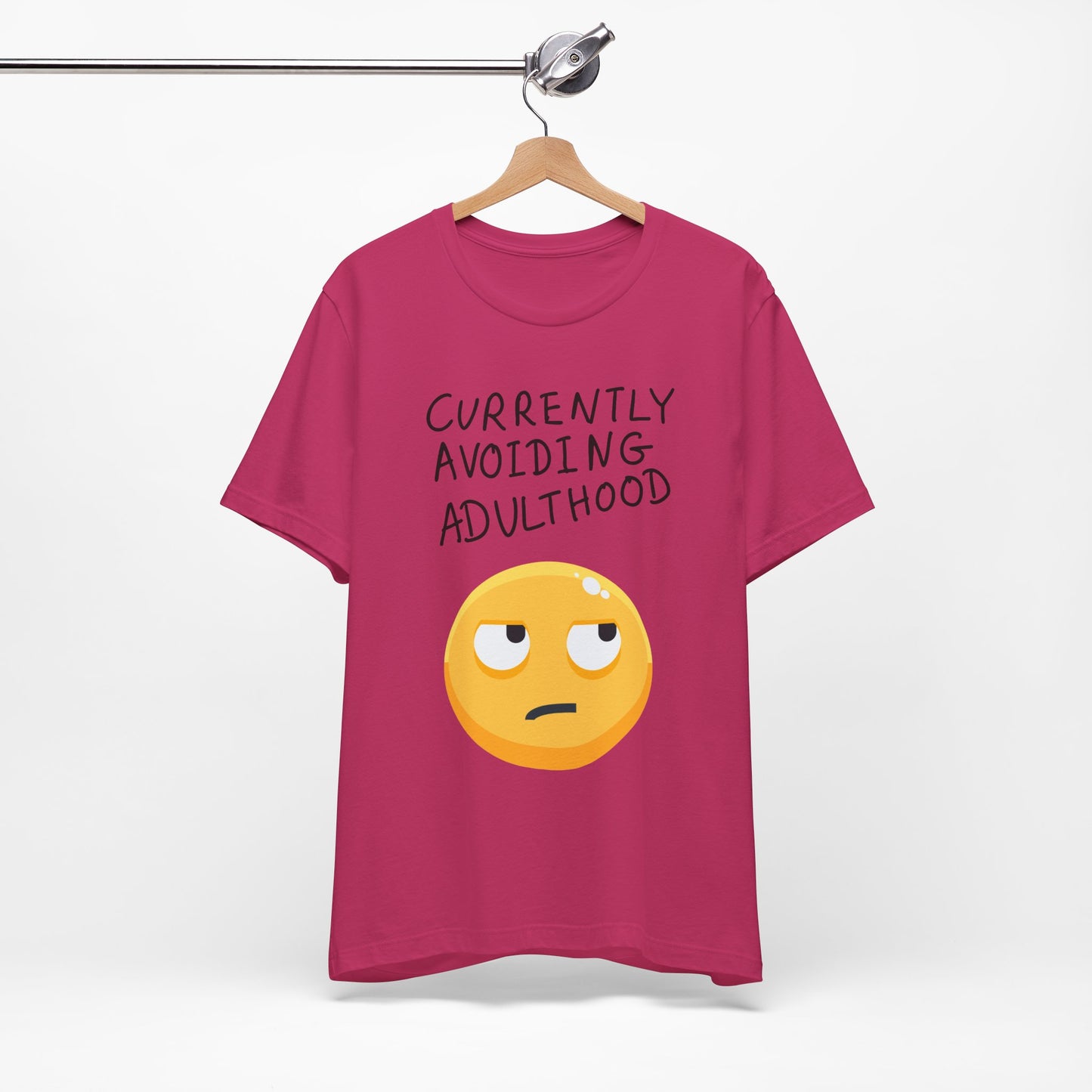 Avoiding Adulthood Emoji Tee