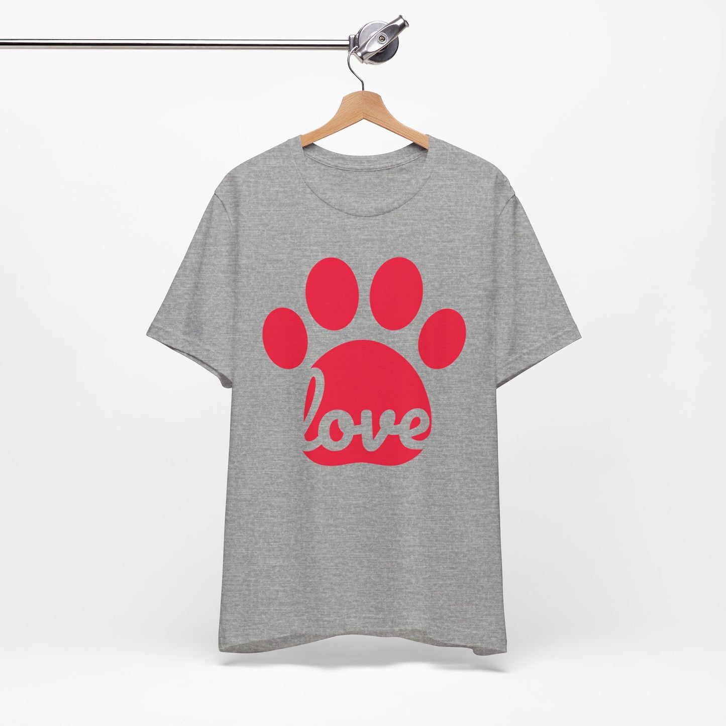 Love Paw Print Jersey Tee