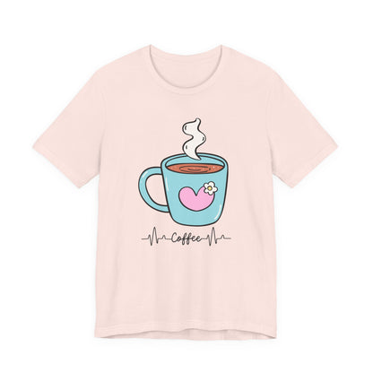Coffee Lover's Heart Tee