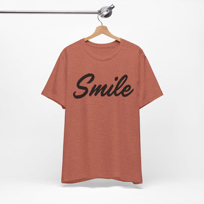 SMILE Simple Text Tee