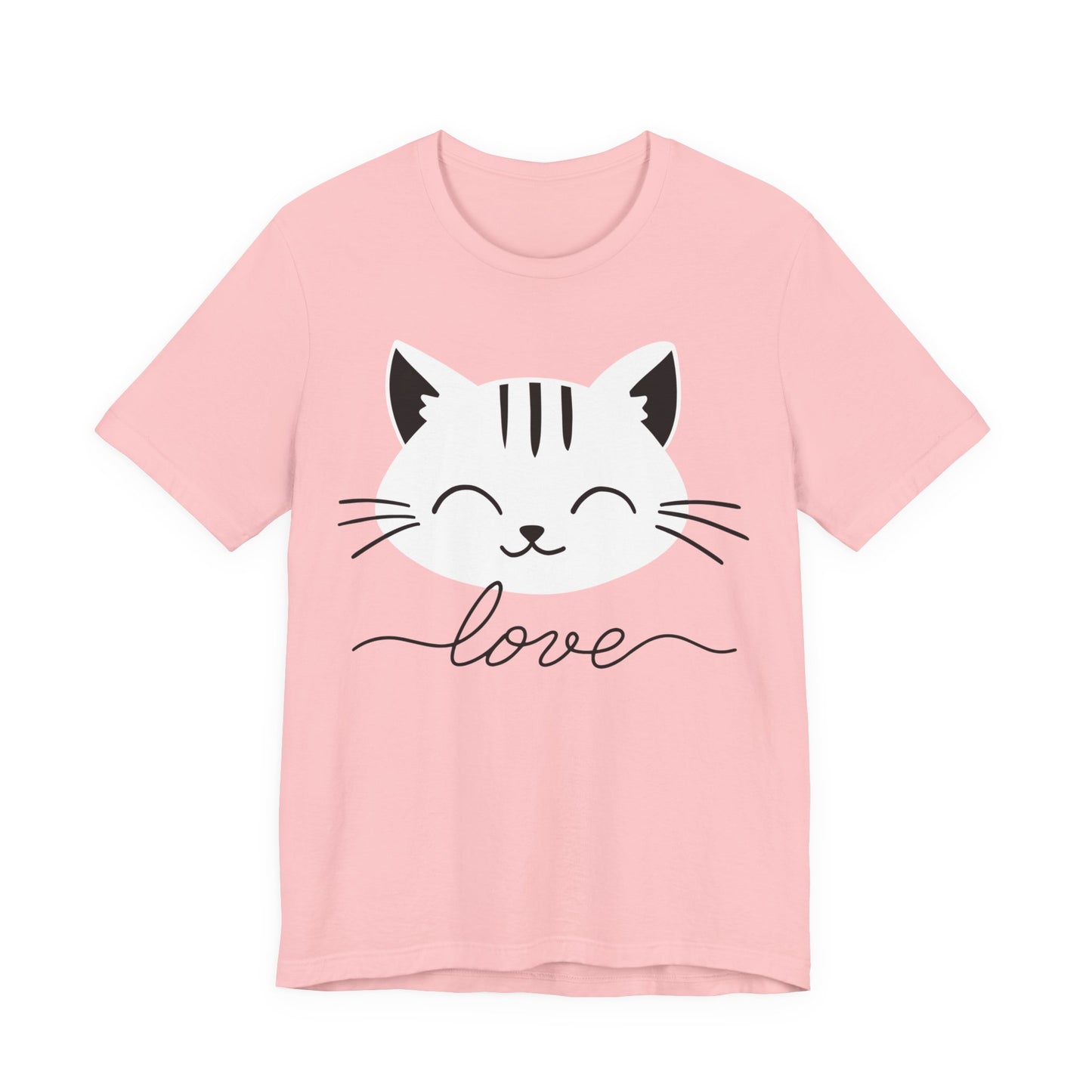 Cat Love Minimalist Tee