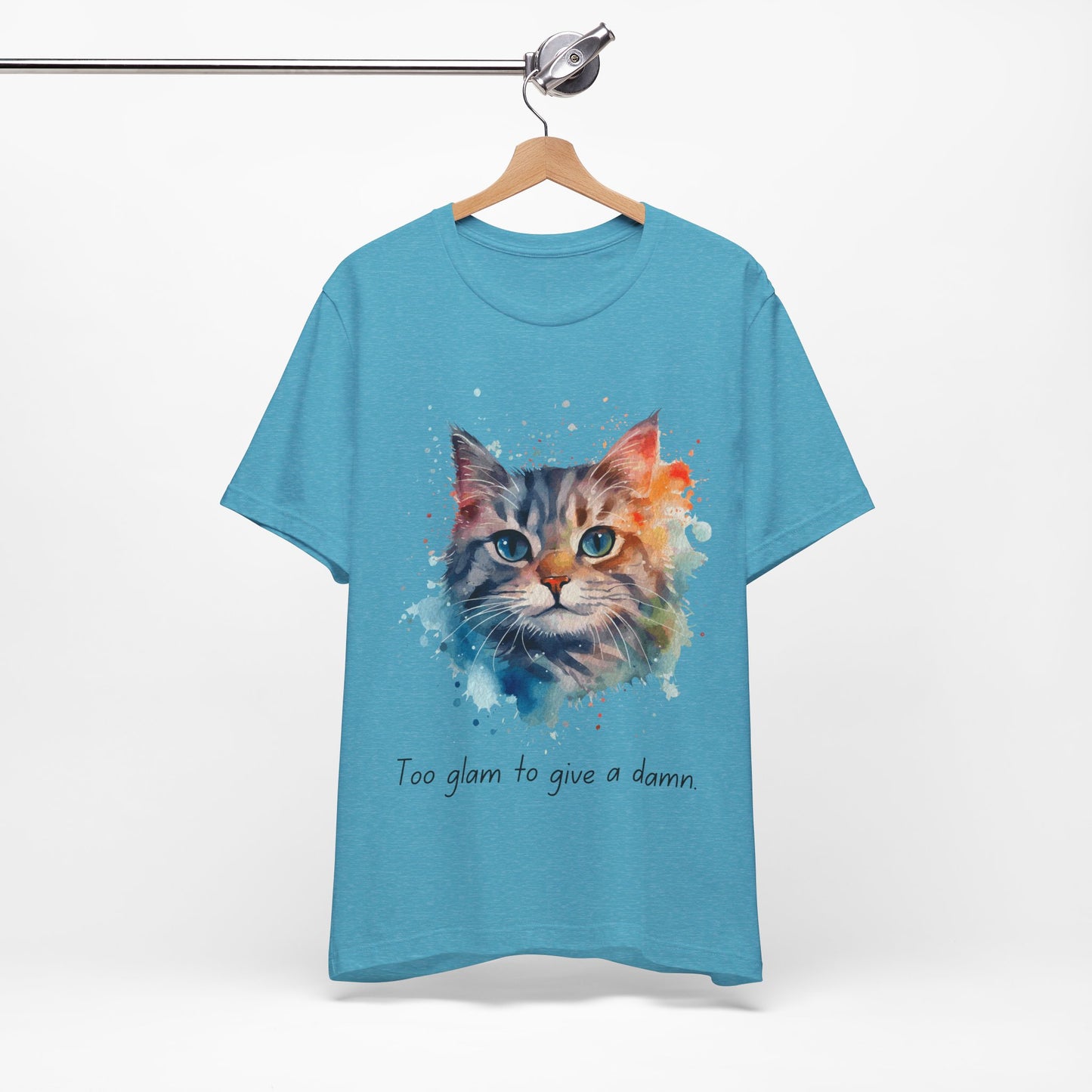 Watercolor Cat Tee