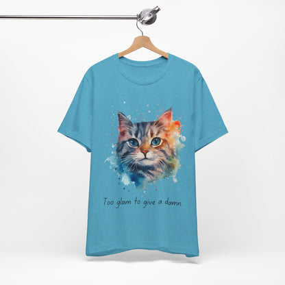 Watercolor Cat Tee