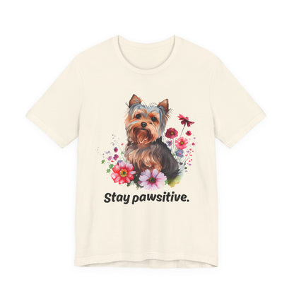 Stay Pawsitive Dog Lover Tee