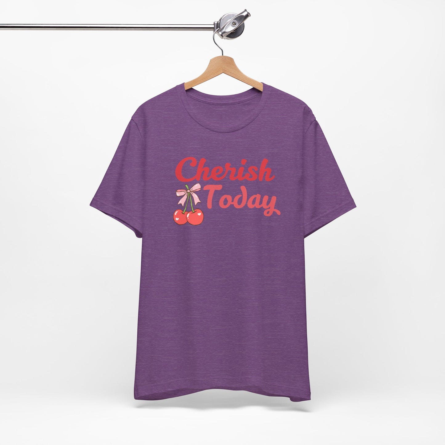 Cherish Today Cherry Bow Tee